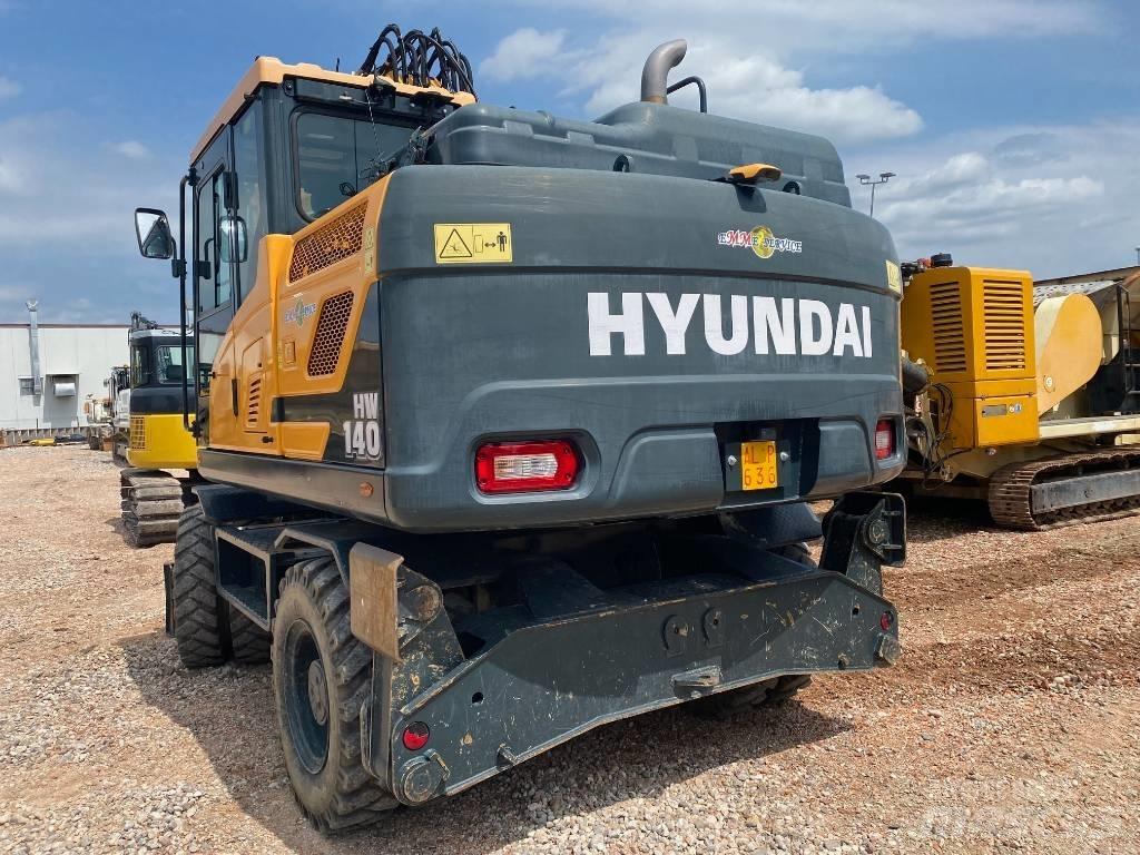 Hyundai HW140 Kolesové rýpadlá