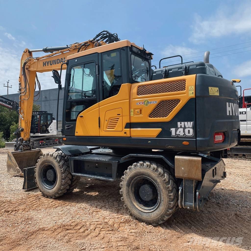 Hyundai HW140 Kolesové rýpadlá