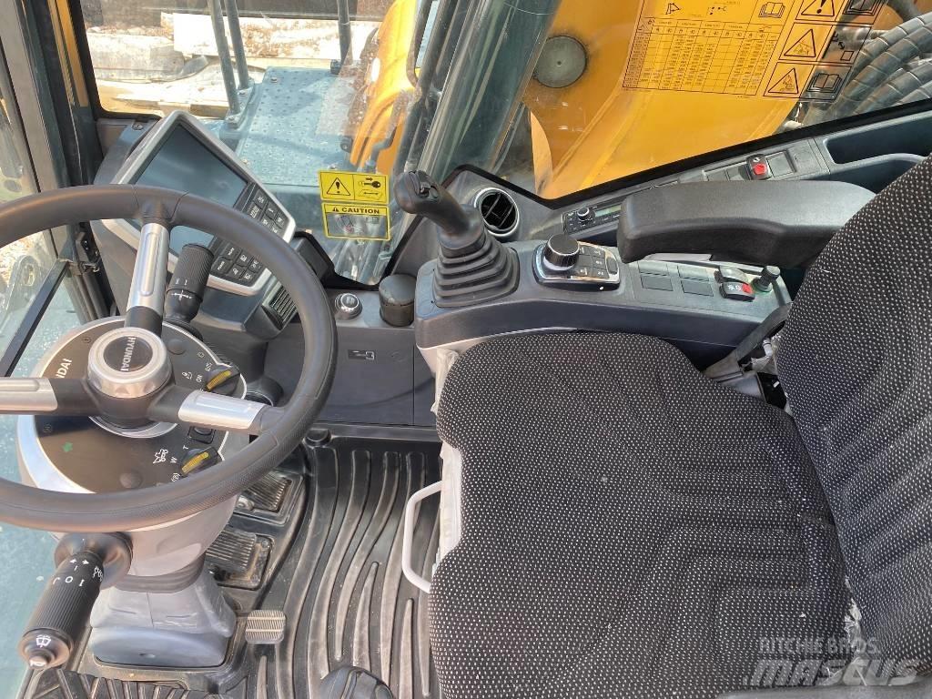 Hyundai HW140 Kolesové rýpadlá