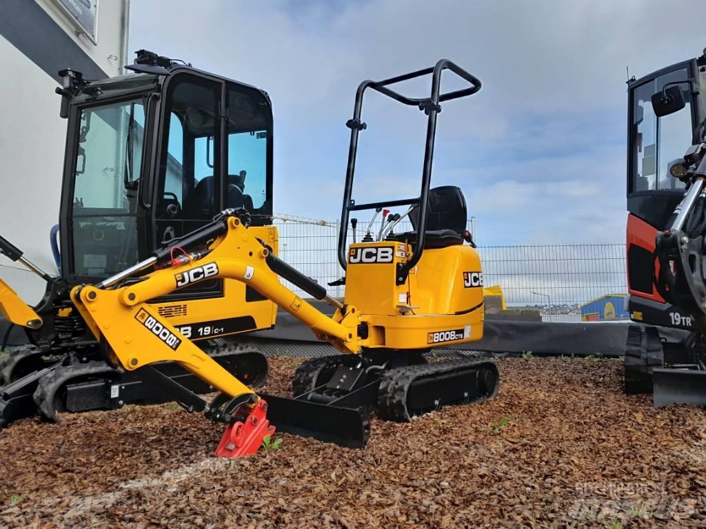 JCB 8008 CTS Mini rýpadlá < 7t
