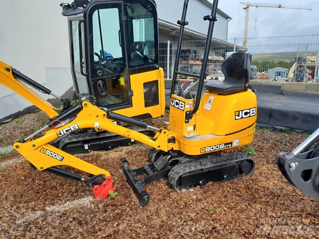 JCB 8008 CTS Mini rýpadlá < 7t
