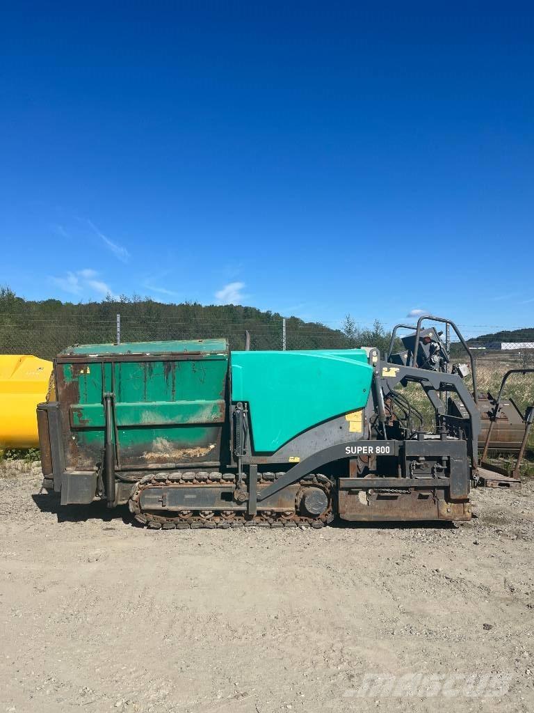 Vögele Super 800 Finišéry
