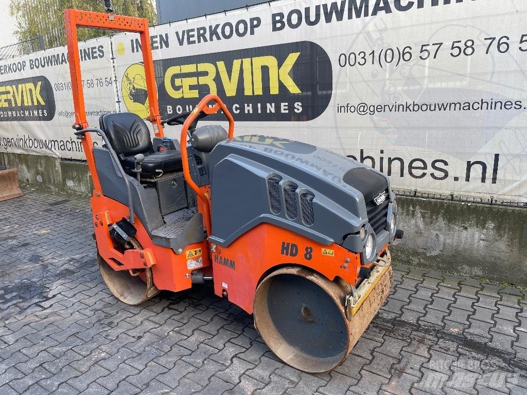 Hamm HD 8 VV Tandemové valce