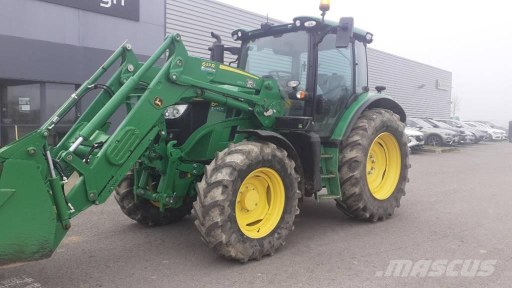 John Deere 6R120 Traktory