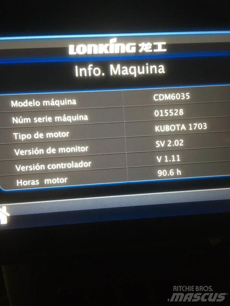 Lonking CDM6035 Mini rýpadlá < 7t