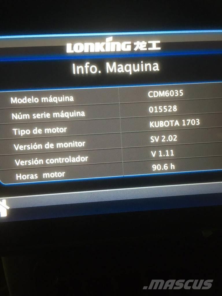 Lonking CDM6035 Mini rýpadlá < 7t