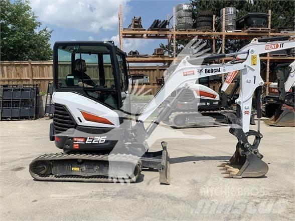 Bobcat E26 Mini rýpadlá < 7t