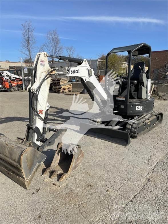 Bobcat E26 Mini rýpadlá < 7t
