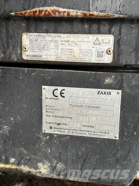 Hitachi ZX 350 LC-6 Pásové rýpadlá