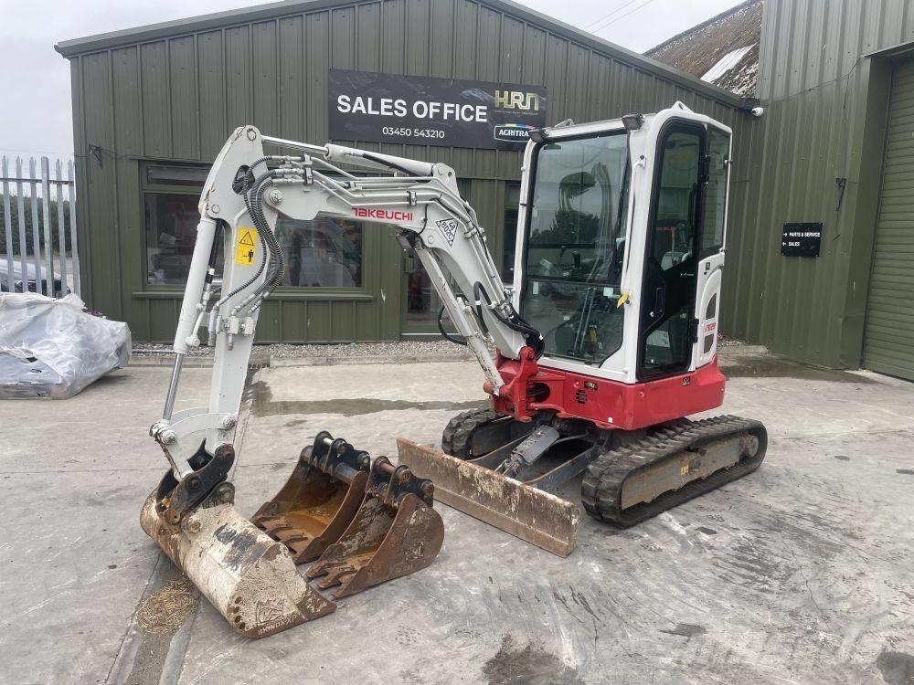 Takeuchi TB 325 R Mini rýpadlá < 7t