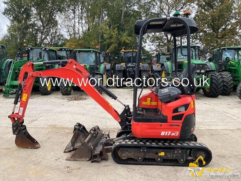 Kubota U 17-3 Mini rýpadlá < 7t
