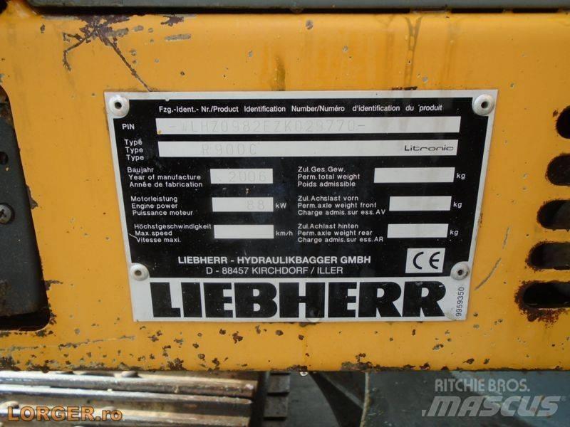 Liebherr R 900 C Pásové rýpadlá