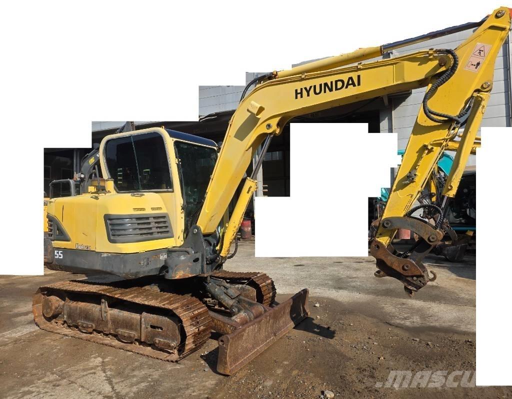 Hyundai Robex 55 Mini rýpadlá < 7t