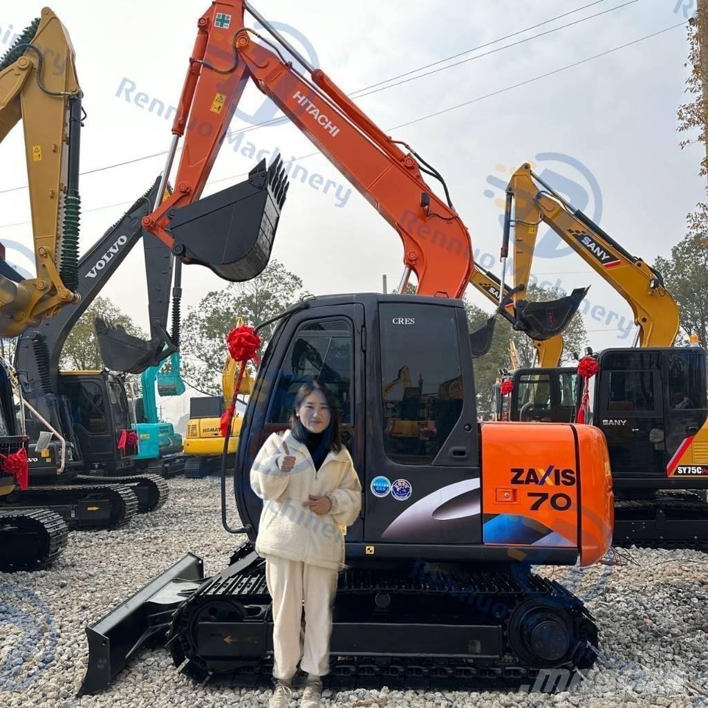 Hitachi ZX70 Mini rýpadlá < 7t