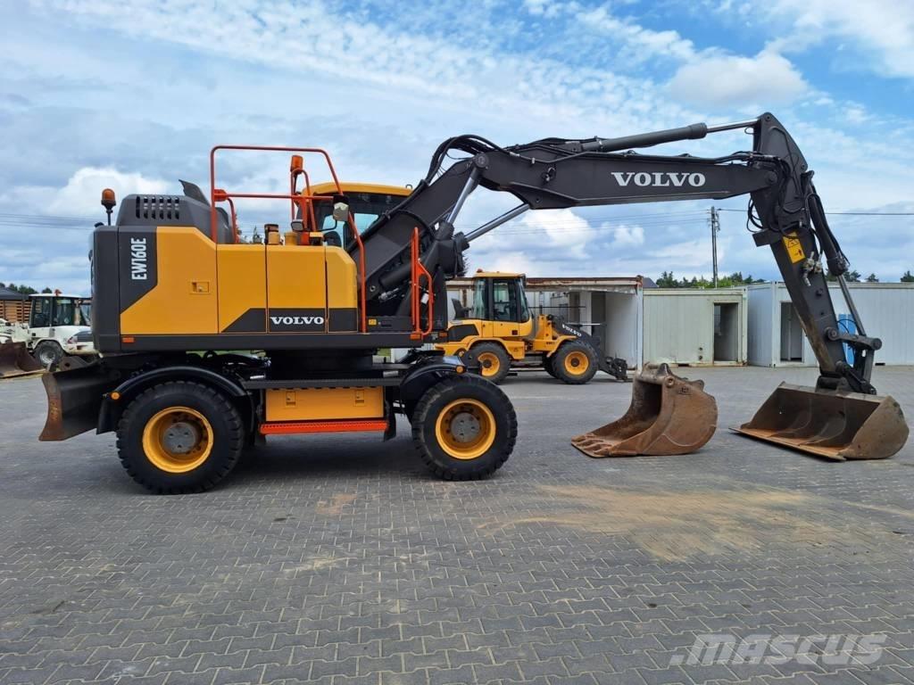 Volvo EW 160 E Kolesové rýpadlá