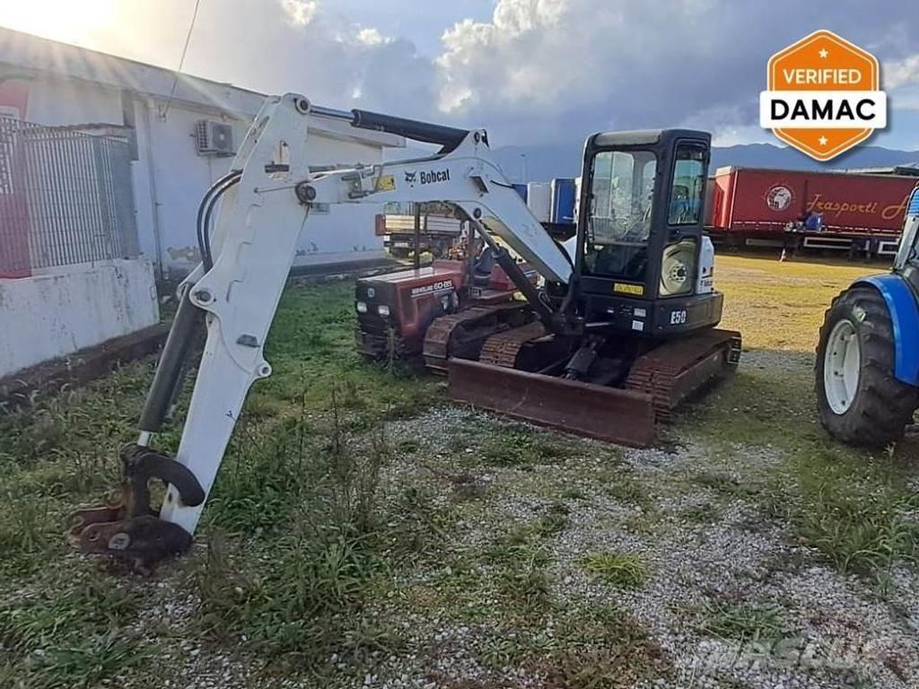 Bobcat E50 Mini rýpadlá < 7t