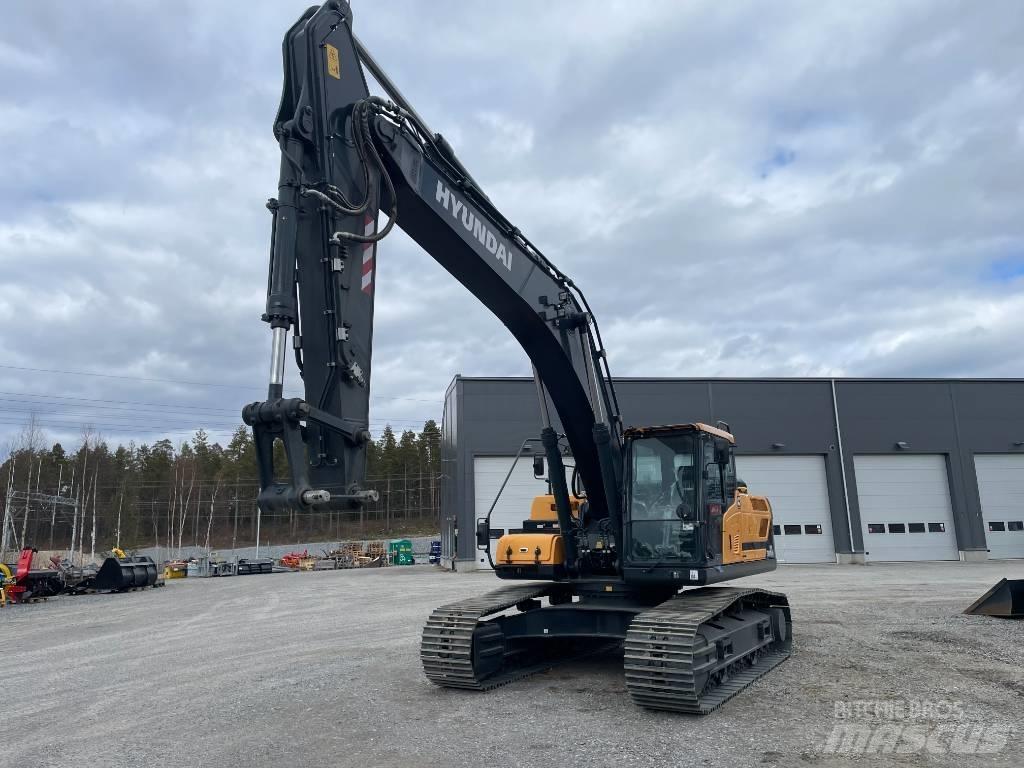 Hyundai HX 300 AL Pásové rýpadlá