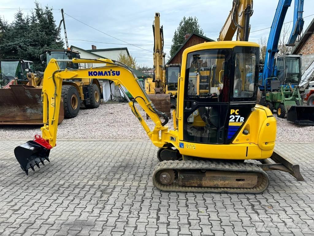 Komatsu PC 27 R-8 Mini rýpadlá < 7t