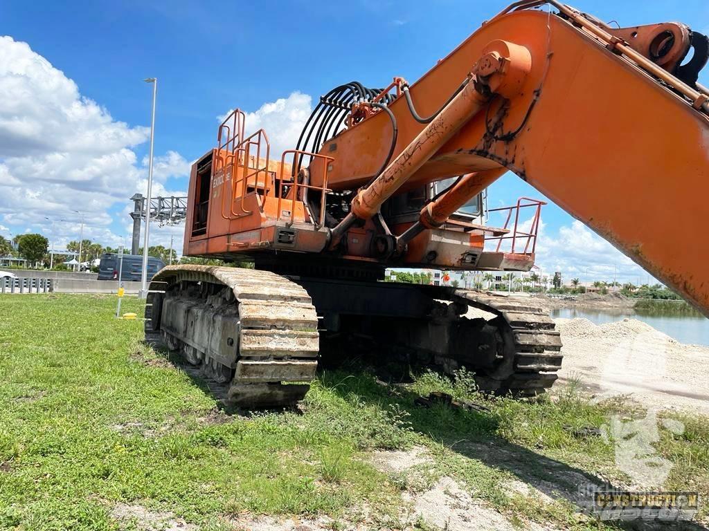 Hitachi EX 1100 BE-3 Pásové rýpadlá