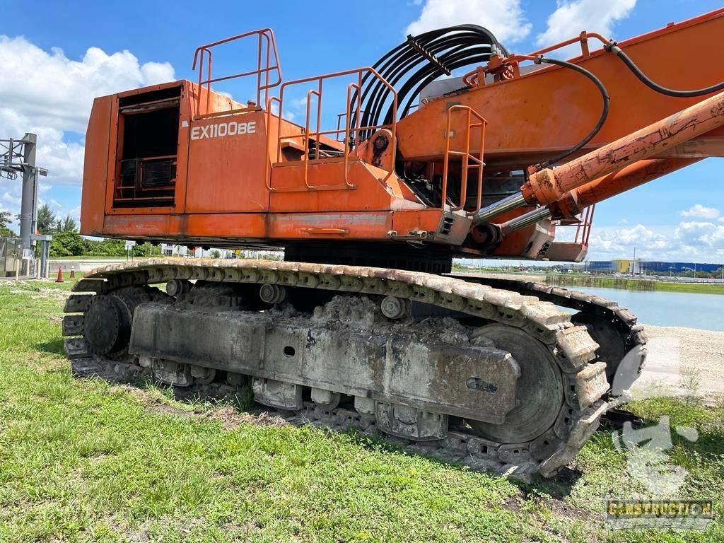 Hitachi EX 1100 BE-3 Pásové rýpadlá