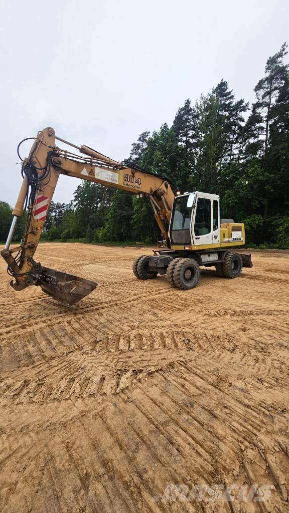 Liebherr 904 Kolesové rýpadlá