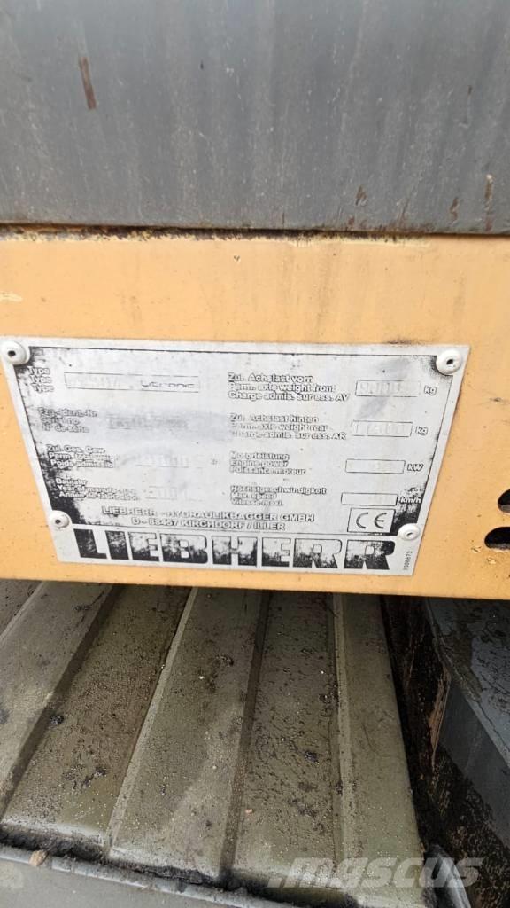 Liebherr 904 Kolesové rýpadlá