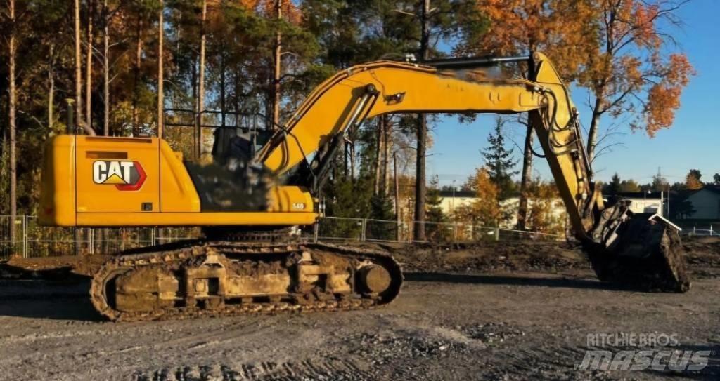 CAT 340 Pásové rýpadlá