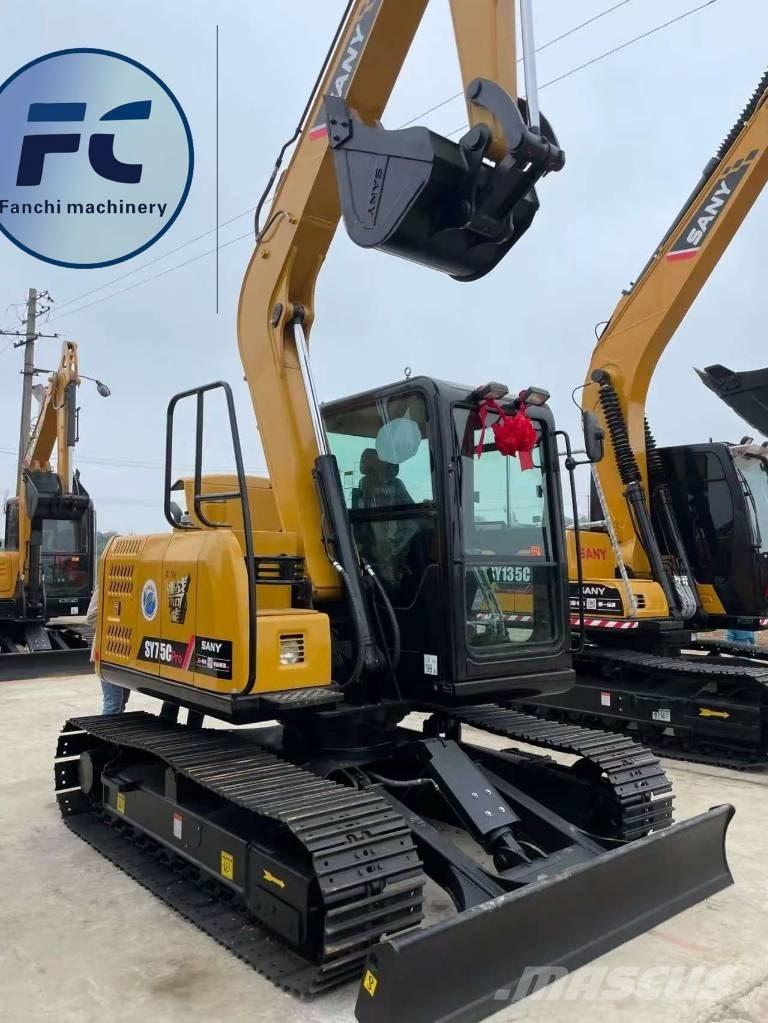 Sany 75C Pásové rýpadlá