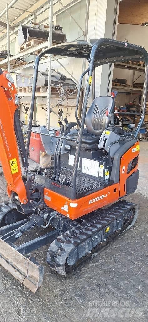 Kubota KX 018-4 Mini rýpadlá < 7t