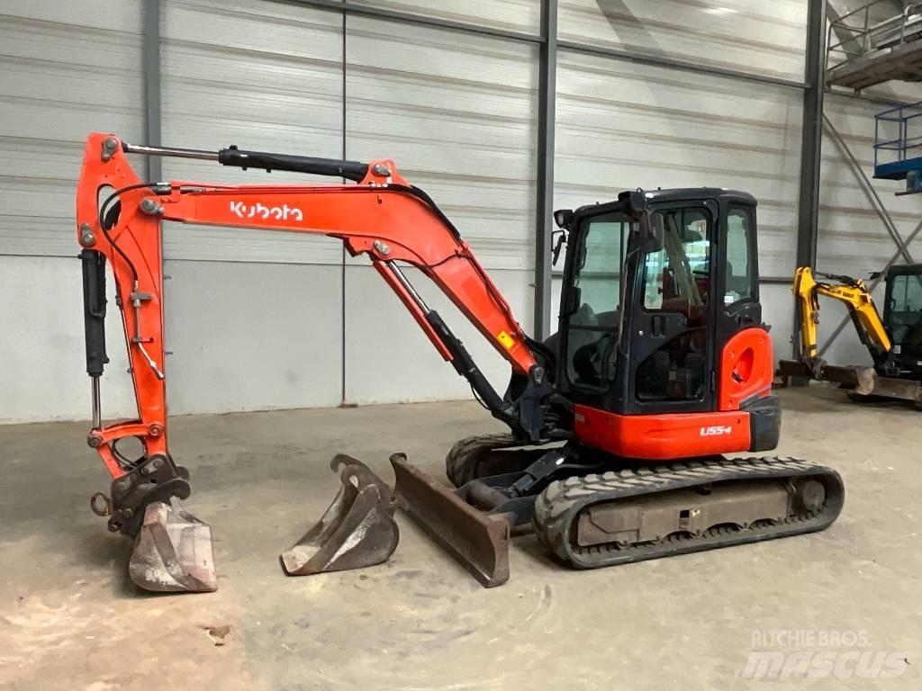 Kubota U 55-4 Mini rýpadlá < 7t