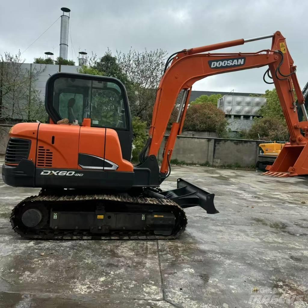 Doosan DX 60-9 C Mini rýpadlá < 7t