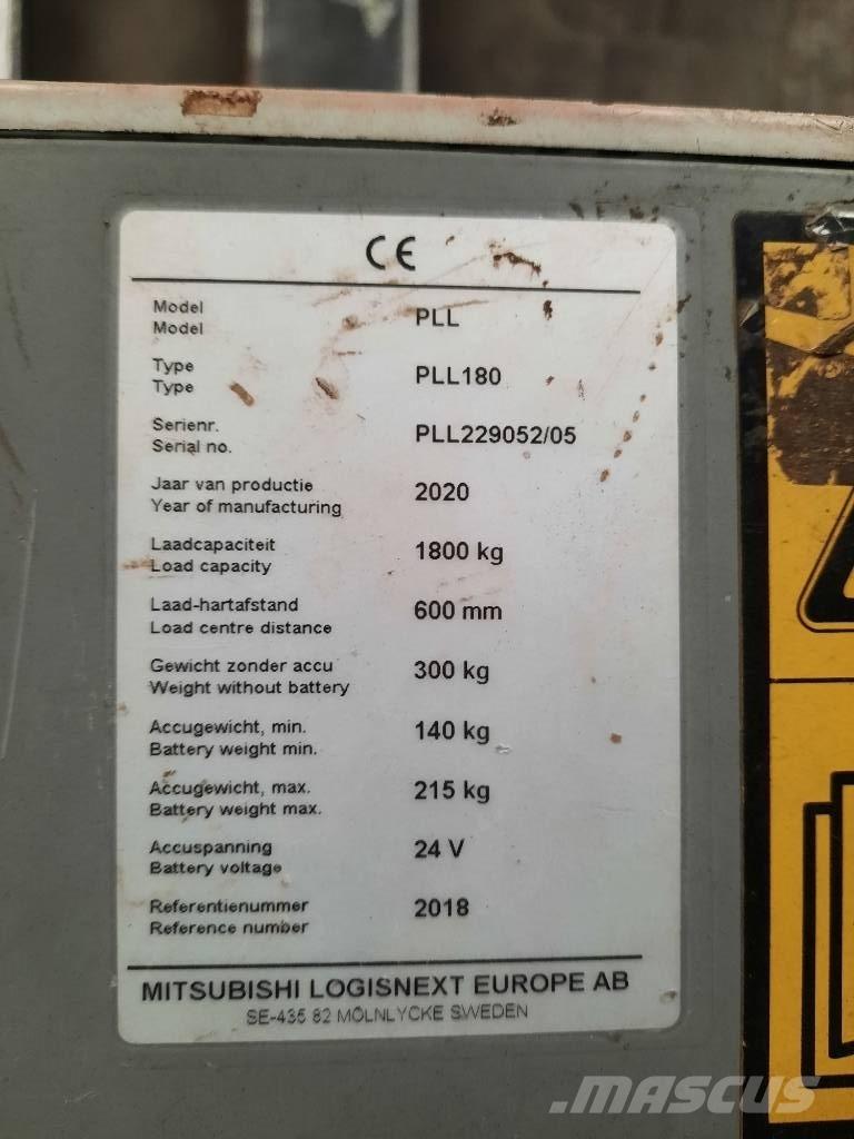 UniCarriers PLL180 Nízkozdvižný vozík