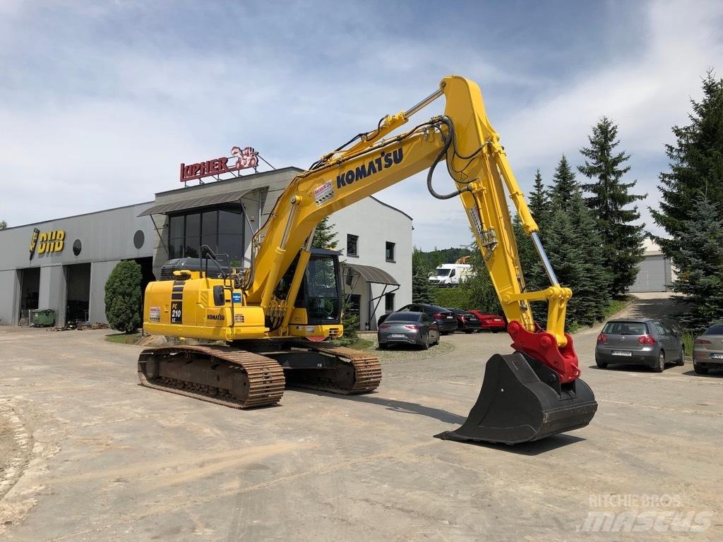 Komatsu PC210LC-11 Pásové rýpadlá