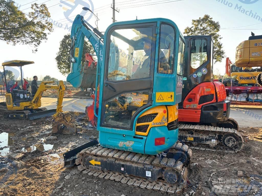 Kubota U 17 Mini rýpadlá < 7t