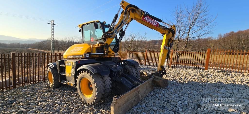 JCB 110 W Hydradig Kolesové rýpadlá