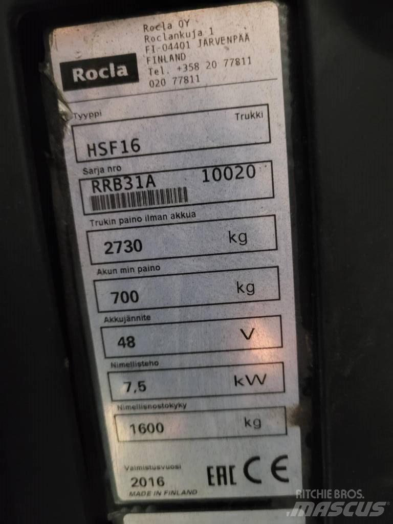 Rocla HSF16 Retraky