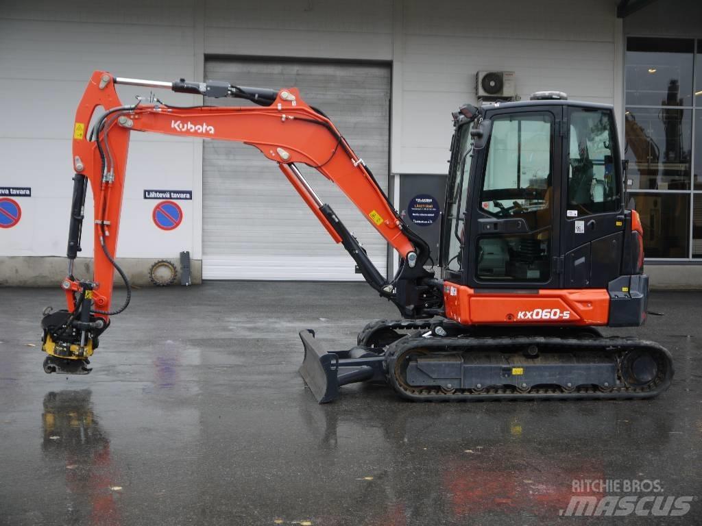 Kubota KX 060-5 Mini rýpadlá < 7t