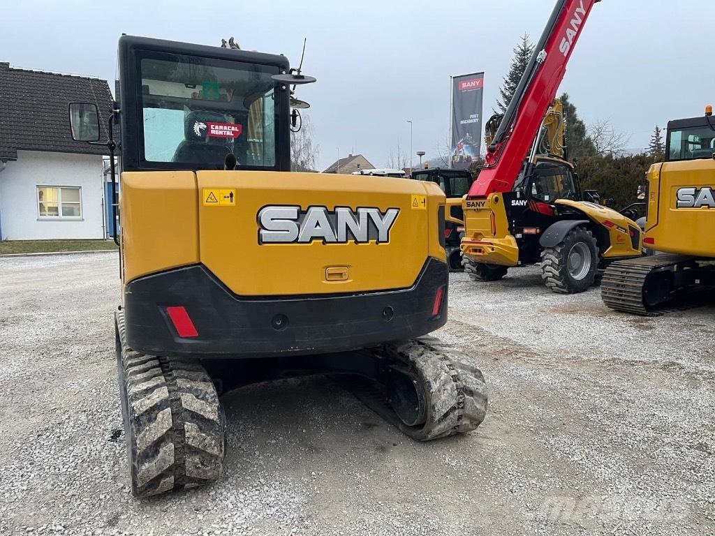 Sany SY 80 U Midi rýpadlá 7 t - 12 t
