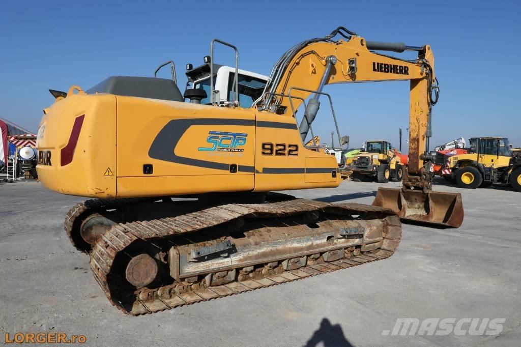 Liebherr R 922 LC Pásové rýpadlá