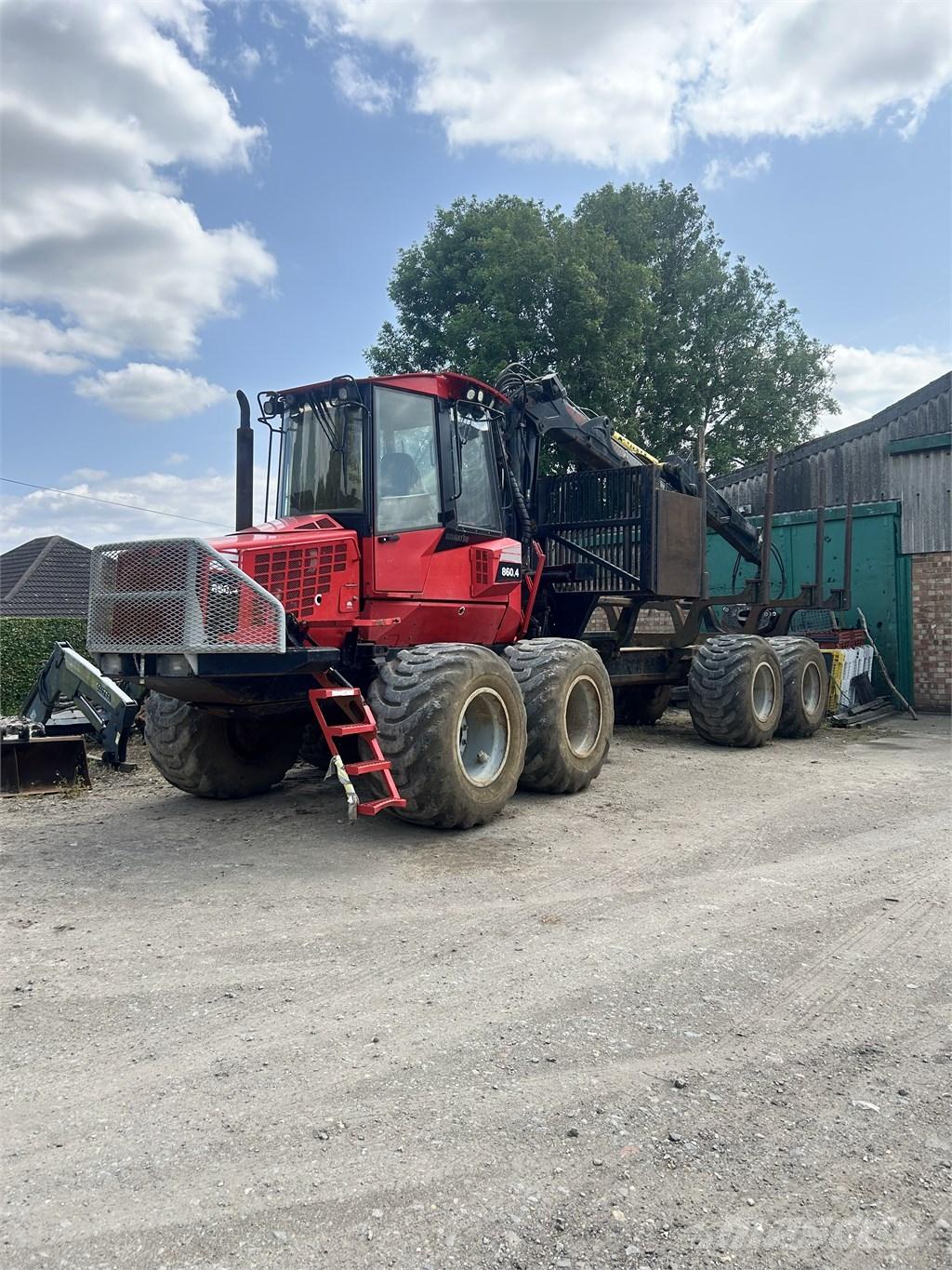 Komatsu 860.4 Lesné traktory