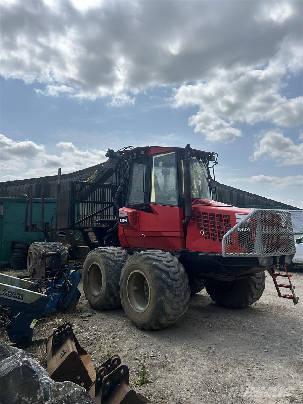 Komatsu 860.4 Lesné traktory