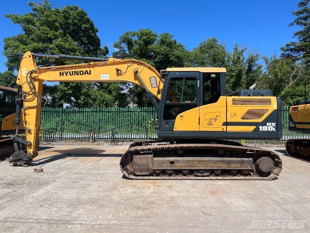 Hyundai HX 180 L Pásové rýpadlá