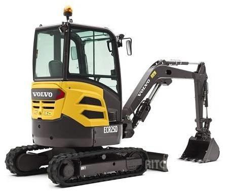 Volvo ECR 25 D Mini rýpadlá < 7t