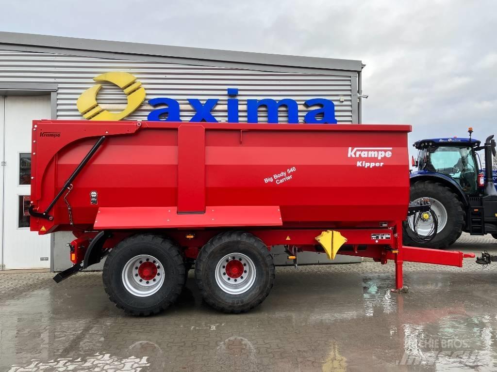 Krampe BB540 Vyklápacie prívesy