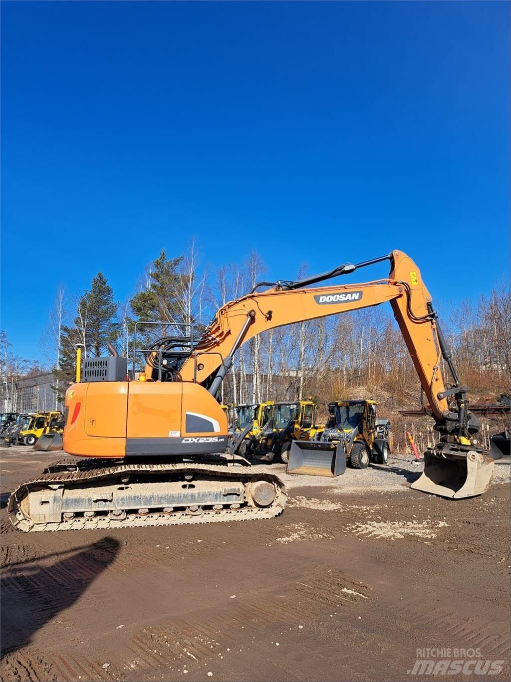 Doosan DX235LCR-5 Pásové rýpadlá