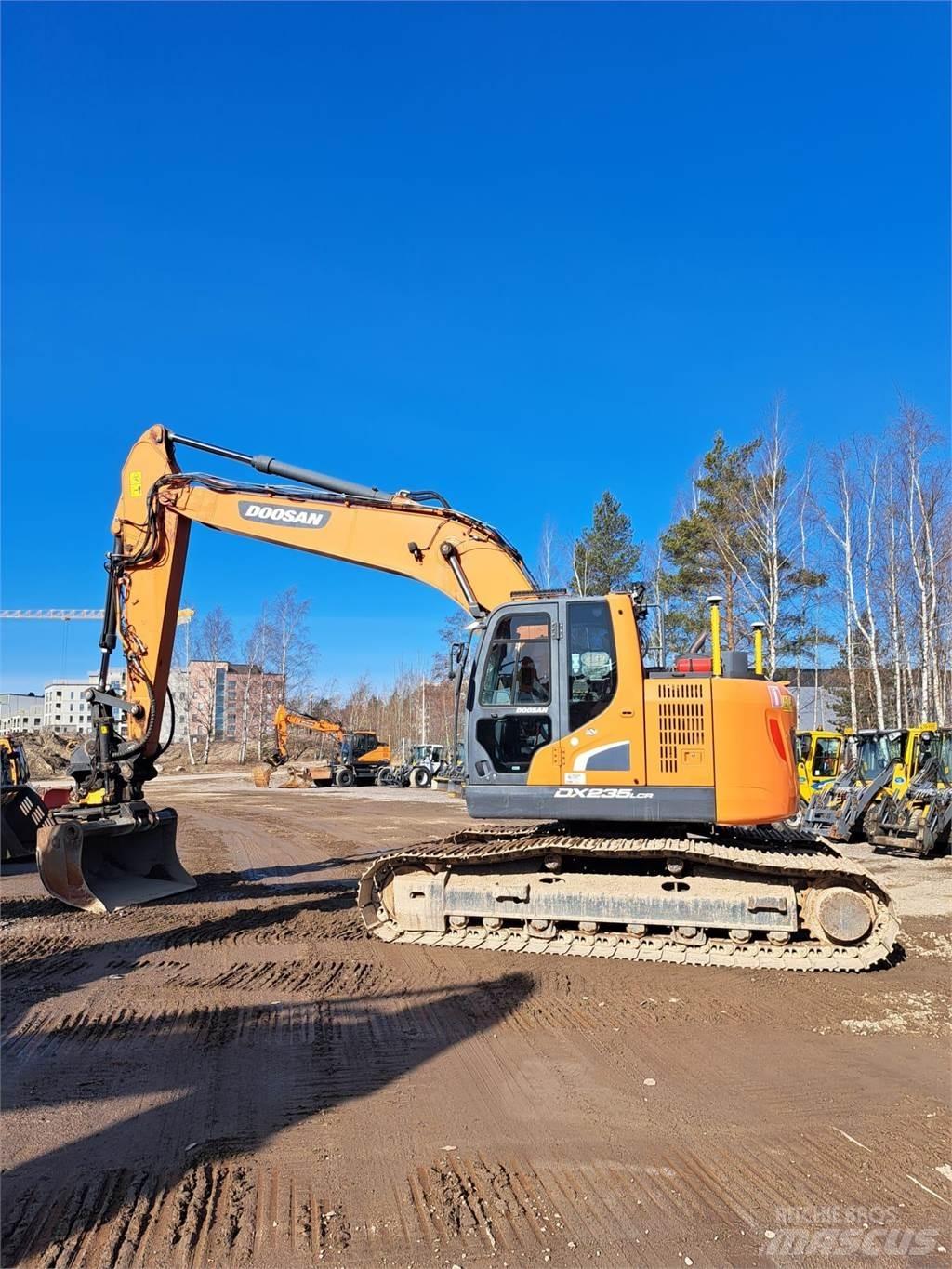 Doosan DX235LCR-5 Pásové rýpadlá