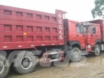 Howo 336 Sklápacie prívesy