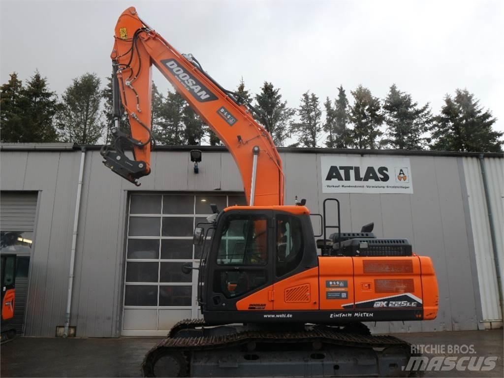 Doosan DX225LC-7 Pásové rýpadlá