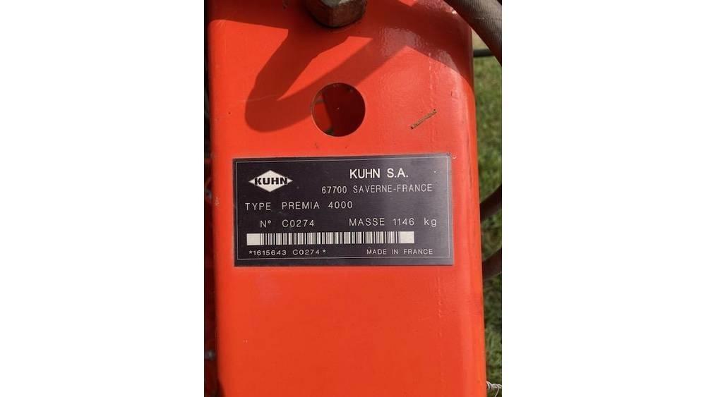 Kuhn 4000 Mechanické sejačky