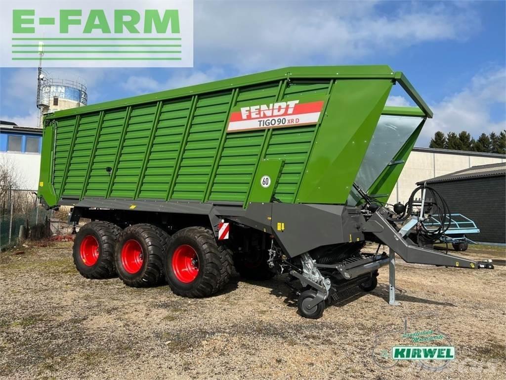 Fendt tigo 90 xr Ostatné návesy